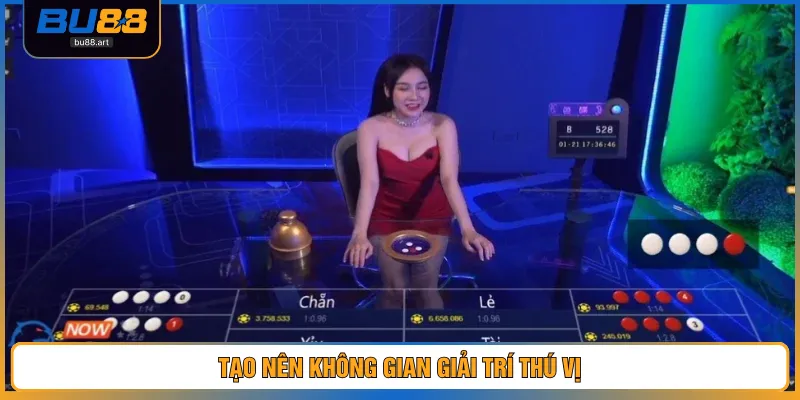 Tạo nên không gian giải trí thú vị